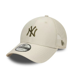 New Era New York Yankees MLB Homefield Cream 9FORTY Trucker Cap
