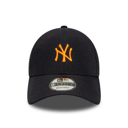 New Era New York Yankees MLB Homefield Black 9FORTY Trucker Cap