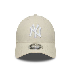 New Era New York Yankees MLB Linen Cream 9FORTY M-Crown Adjustable Cap