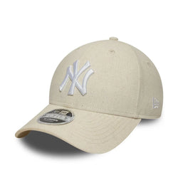 New Era New York Yankees MLB Linen Cream 9FORTY M-Crown Adjustable Cap