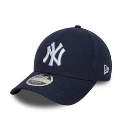 New York Yankees MLB Linen Navy 9FORTY M-Crown Adjustable Cap