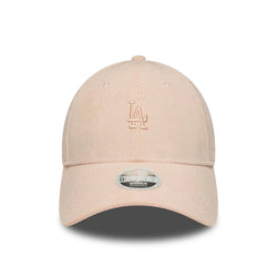 New Era LA Dodgers Womens MLB Cord Pastel Pink 9FORTY
