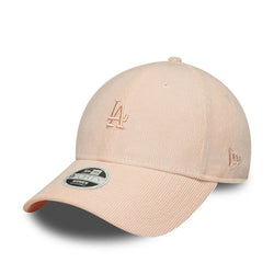 New Era LA Dodgers Womens MLB Cord Pastel Pink 9FORTY