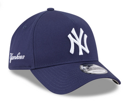 New Era New York Yankees 9Forty A-Frame Autumn Mix Script Navy