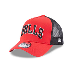 New Era Chicago Bulls Team Script Red 9FORTY Adjustable Cap