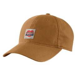 Carhartt Heart Patch Canvas Cap - Bruin