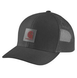 Carhartt Rugged Flex™ Twill Mesh-Back Logo Patch Cap Black