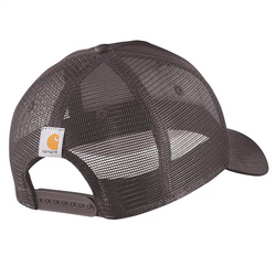 Carhartt Rugged Flex™ Twill Mesh-Back Script Patch Cap - Dark Sepia
