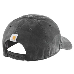 Carhartt Flannel Script Cap - Gravel