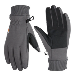Carhartt Wind Fighter® Thermal-Lined Fleece Touch-Sensitive Knit Cuff Glove Handschoenen Grey