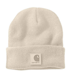 Carhartt Beige LABEL WATCH HAT - Beanie
