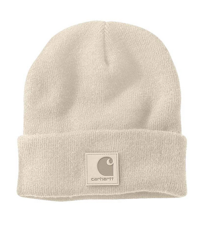 Carhartt Beige LABEL WATCH HAT - Beanie