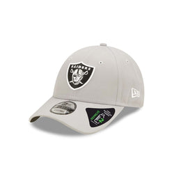 las-vegas-raiders-repreve-grey-9forty-adjustable-cap-60298766-left