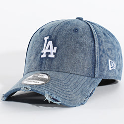 New Era MLB Acid Wash LA Dodgers Blue 9FORTY Cap