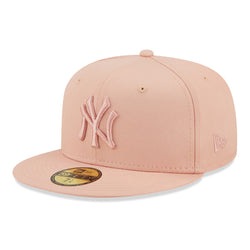 New Era New York Yankees League Essentials Pink 59FIFTY Fitted Cap