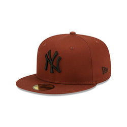 New Era New York Yankees League Essentials Dark Brown 59FIFTY Fitted Cap
