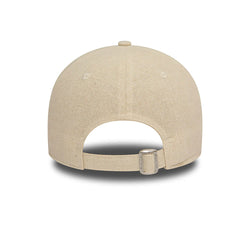 New Era New York Yankees Womens MLB Linen Stone 9FORTY Adjustable Cap