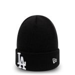 New Era Los Angeles Dodgers Essential Black Cuff Knit (Beanie)