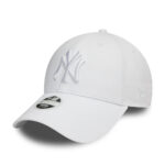 New Era New York Yankees Essential Womens White 9FORTY Cap