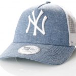 New Era Chambray Trucker New Era W York Yankees Team/White