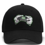 Hands of Gold All Day Cap black/neon green one size curved