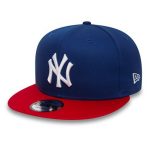 New Era NY Yankees Cotton Block 9FIFTY Blue Snapback S/M