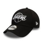 New Era Los Angeles Lakers Essential Outline Black 9FORTY Cap