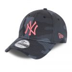 New Era New York Yankees All Over Print Camo Youth Grey 9FORTY Cap