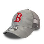 New Era Boston Red Sox Home Field Camo Grey 9FORTY Trucker Cap