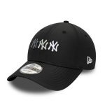 New Era New York Yankees Logo Black 9FORTY Cap