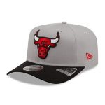 New Era Chicago Bulls Tonal Grey 9FIFTY Stretch Snap Cap