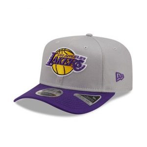 New Era LA Lakers Tonal Grey 9FIFTY Stretch Snap Cap