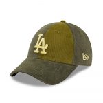New Era LA Dodgers Corduroy Panel Green 9FORTY Cap