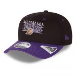 New Era LA Lakers NBA Team Black 9FIFTY Stretch Snap Cap