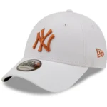 New Era Essential 9Forty cap white / toffeé