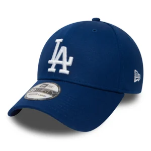 New Era LA Dodgers Essential Blue 39THIRTY Stretch Fit Cap