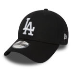 New Era LA Dodgers Essential Black 39THIRTY Stretch Fit Cap