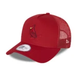 New Era St Louis Cardinals Elemental Red A-Frame Trucker Cap