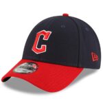 New Era Cleveland Guardians Home Team The League 9FORTY Navy/Red