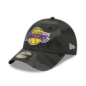 New Era LA Lakers NBA Camo 9FORTY Adjustable Cap