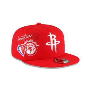 New Era Houston Rockets NBA Back Half 2022 9Fifty Snapback Cap