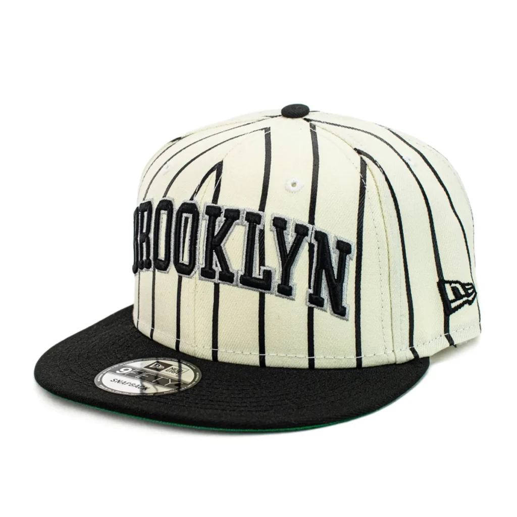 New Era Brooklyn Nets City Arch 9Fifty Snapback Cream/Black