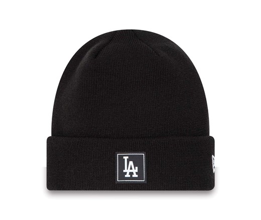 New Era LA Dodgers Team Cuff Black Beanie Hat