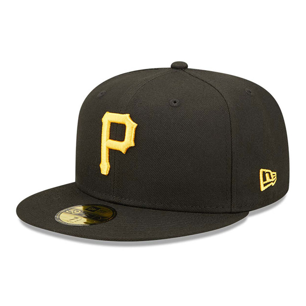 Pittsburgh Pirates Authentic On Field Game Black 59FIFTY Cap