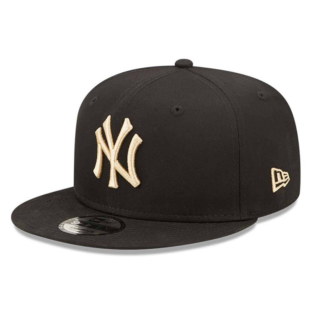 New York Yankees League Essential Black 9FIFTY Snapback Cap