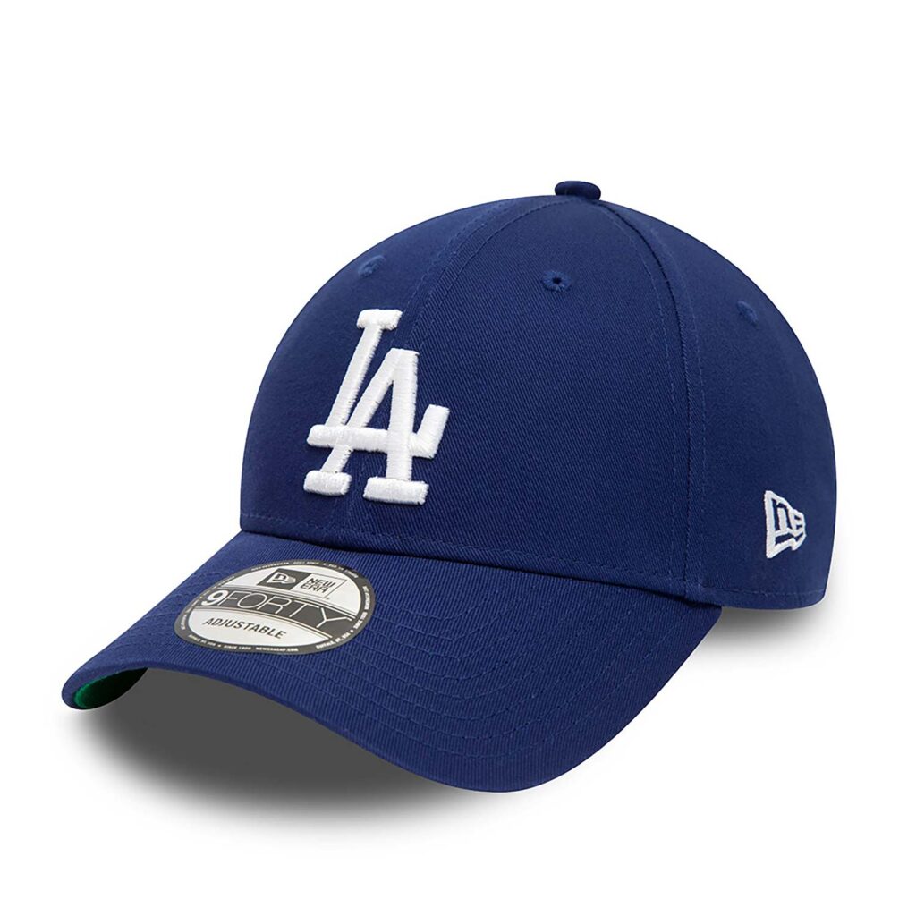 LA Dodgers Womens Wave Logo Blue 9TWENTY Adjustable Cap