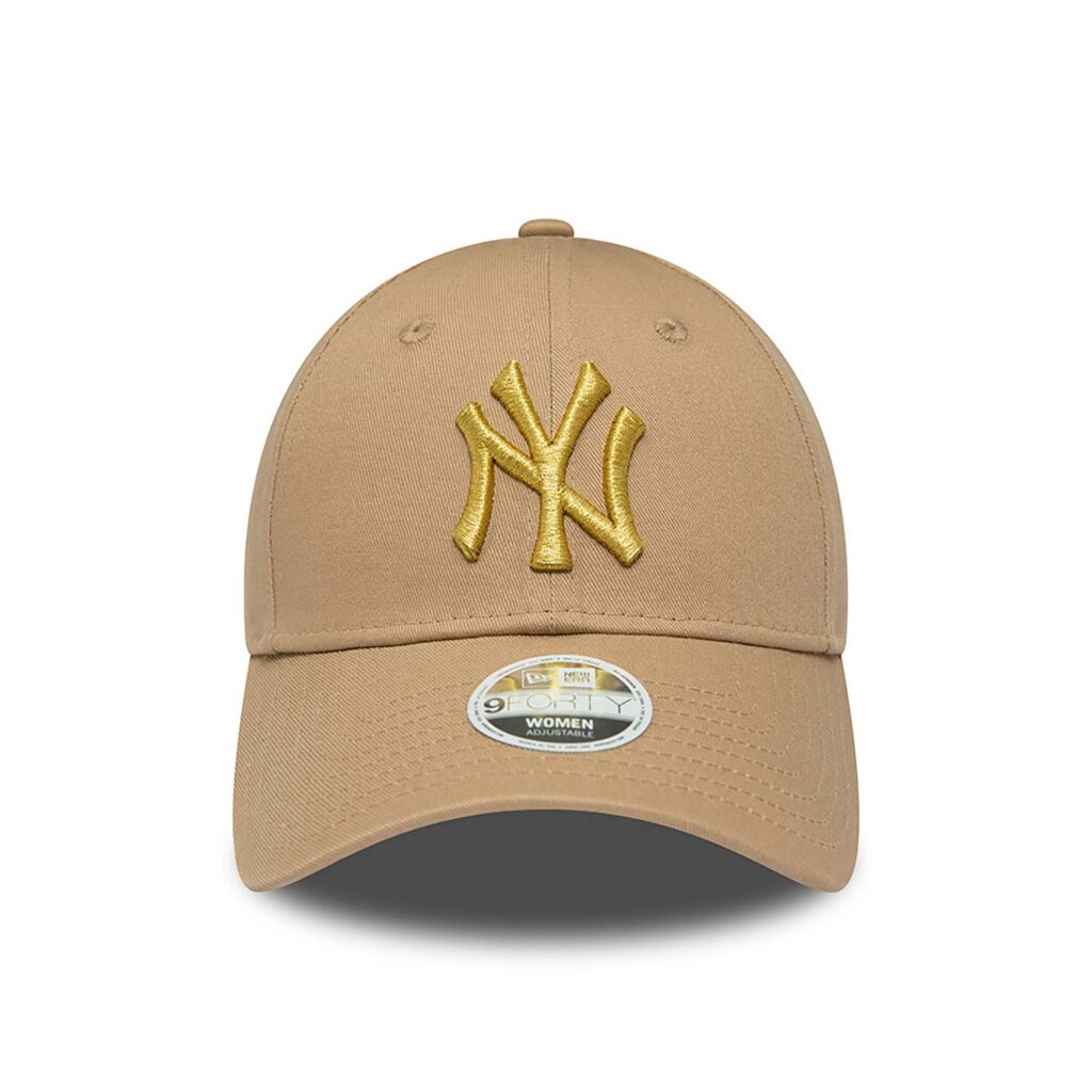new-york-yankees-womens-metallic-logo-brown-9forty-adjustable-cap-60298672-right