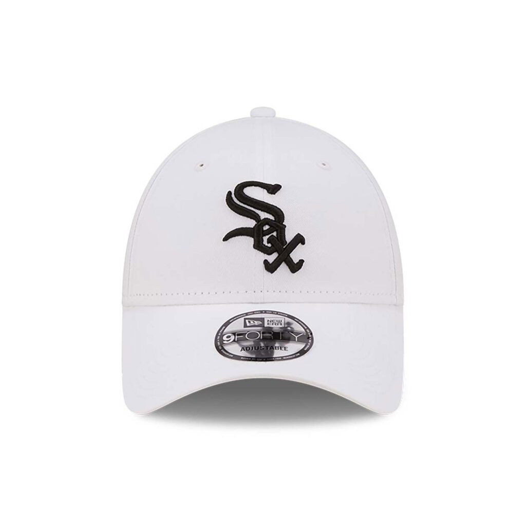 Chicago White Sox League Essential White 9FORTY Adjustable Cap-right