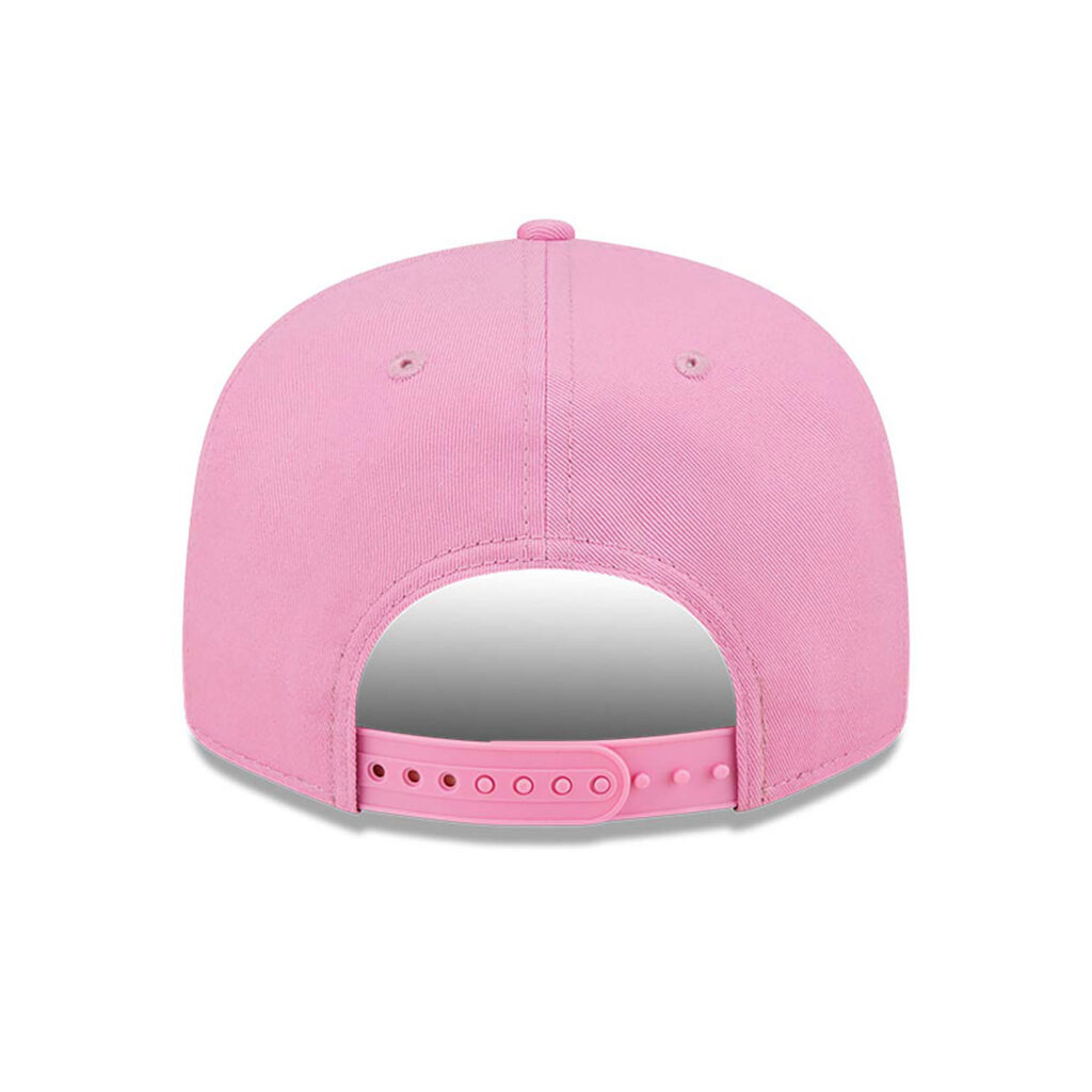 LA Dodgers League Essential Pink 9FIFTY Snapback Cap-back