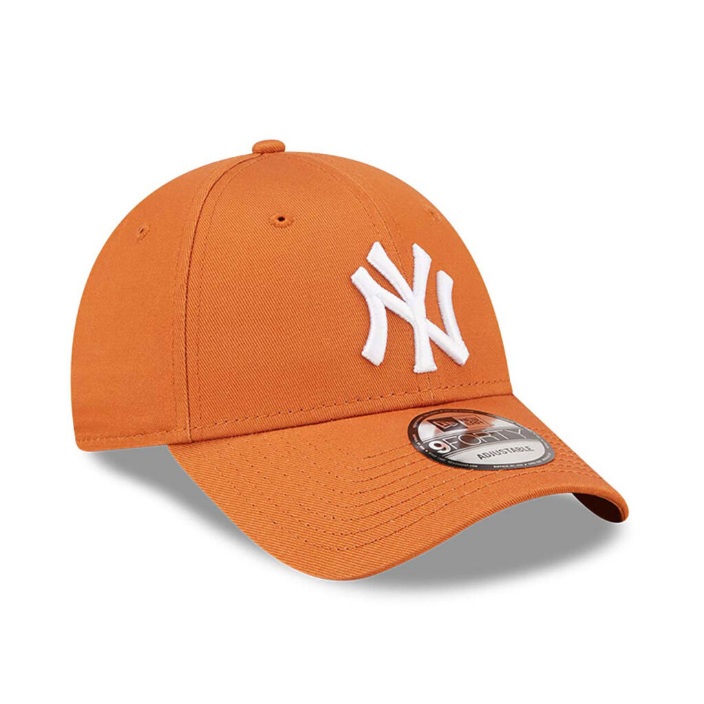 New York Yankees League Essential Orange 9FORTY Cap-back